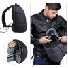 Рюкзак Beschoi Waterproof Backpack 25L Nature Wander 08 (Black gray)